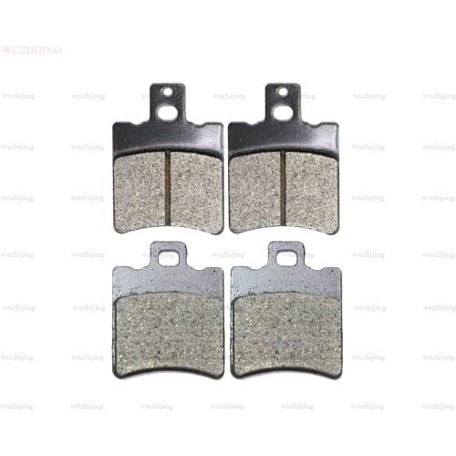 Brake Pads set fit for MALAGUTI Ciak 125 180 (01) YAMAHA YE 50 Zest (93-95) Front Rear