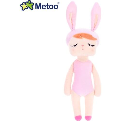 Metoo rabbit Angela doll girls Baby Dolls Gifts Stuffed Animals Sleeping Bunny Rabbit Plush Toys Soft Toy