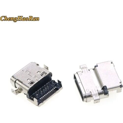 ChengHaoRan 1pcs Type-C USB C Charging Socket Port Plug DC Power Jack Connector For ASUS C523N C523NA-DH02 Tyep c