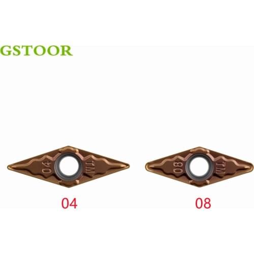 10PCS VBMT110304 TM GMZ25 VBMT110308 TM GMZ25 CNC Lathe Cutter Turning Tools Carbide Inserts