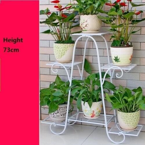 Saksisi Dekoru Decoration Exterieur Varanda Planten Rek Mensole Per Fiori Shelf Balkon Plant Stand Balcony Flower Iron Rack