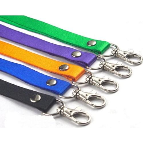 Hanging Neck Rope Mobile Phone Straps Camera USB Holder Lanyard for iPhone ID Pass Card Name Badge Holder Keys Metal Clip