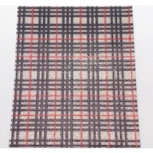 1PCS 19X23CM Tartan Diamond Glitter For DIY Accessories S126C