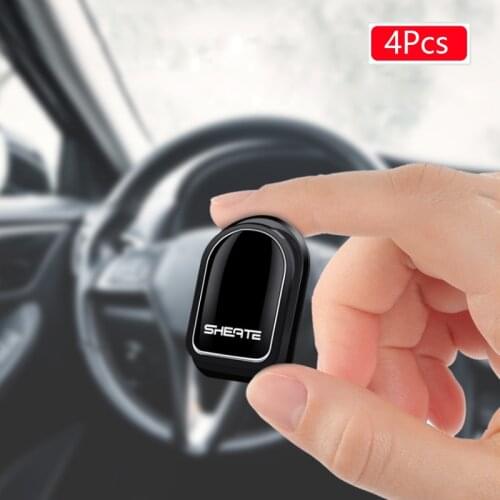 4Pcs Car Clips USB Cable Organizer Storage Car Hidden Hook Car Sticker Holder Auto Fastener For Cable Headphone Key Wall Hanger