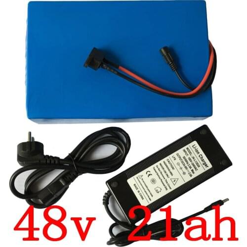 48V Battery 48V 1000W 1500W 2000W battery 48v 20ah lithium battery pack 48V 20AH electric bike battery with 50A BMS+5A charger