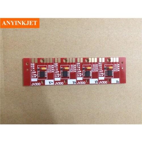 Free shipp compatible permanent chip for Mimaki JV300 SS21 chip for mimaki jv300 ss21 chip (1set 6 color)