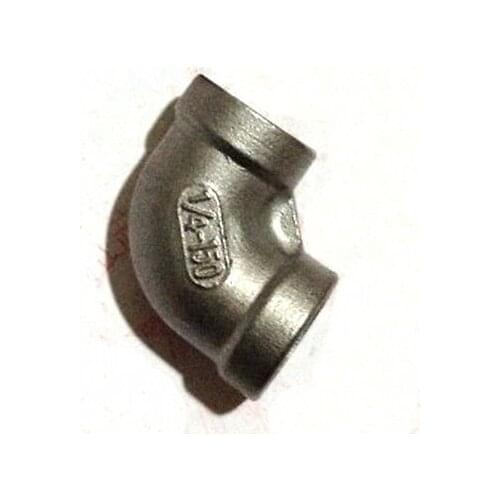 1/2" BSP Female To Female Thread Elbow 90 Deg 304 Stainless Steel Pipe Fitting Adapter Connector Operating pressure 2.5 Mpa