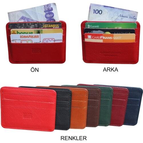 Nuri Seckin 735 Geniune Leather Credit Card