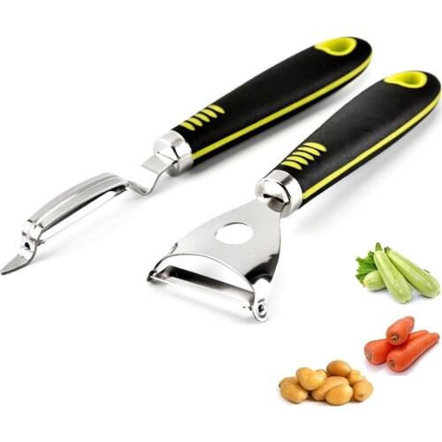 Stainless Steel Peeler Fruit Vegetable Planer Julienne Graters for Potato Carrot Apple Citrus Slicer Cutter Kitchen Tools 1Pc