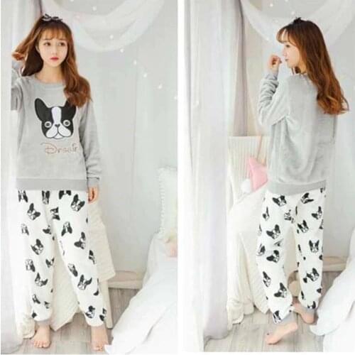 Женские фланелевые пижамы PADEGAO China At AliExpress