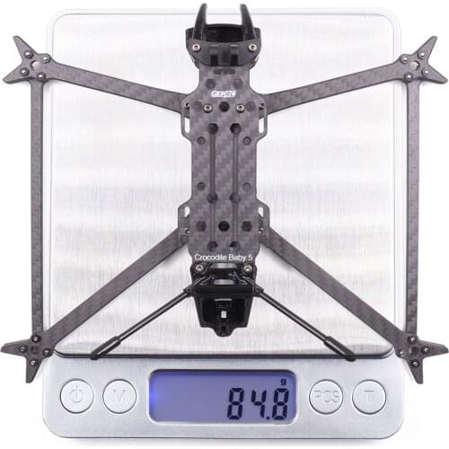 GEPRC Crocodile5 Baby 5inch Mini Long Range Drone Replacement GEP-CB5 227mm 5inch Carbon Fiber Frame Kits 4mm Arm
