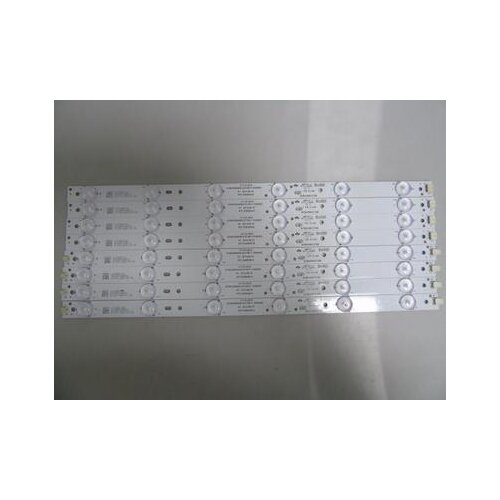 8pieces LED Backlight strip 6lamps 471R1055 4708-K390WB-A1213K11 4708-K390WD-A1213K11 For 39PFL5041/T3 LE39D31