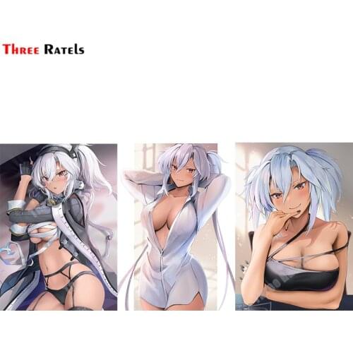 Three Ratels B202 Musashi Kantai Collection Car Decoration Stickers Japanese Anime Decals Vinyl Material Anti Scratch Film