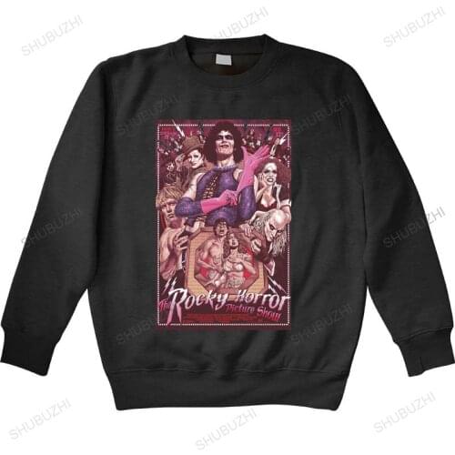 Cotton sweatshirt autumn male hoodies MAGLIA MEME OMAGGIO THE ROCKY HORROR PICTURE SHOW FILM CULT warm hoody euro size