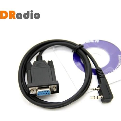 KPG-22 RS232 Port Serial Walkie Talkie Programming Cable for Kenwood Baofeng Radio TK-3207 TK-2207 UV-5R Free Shipping