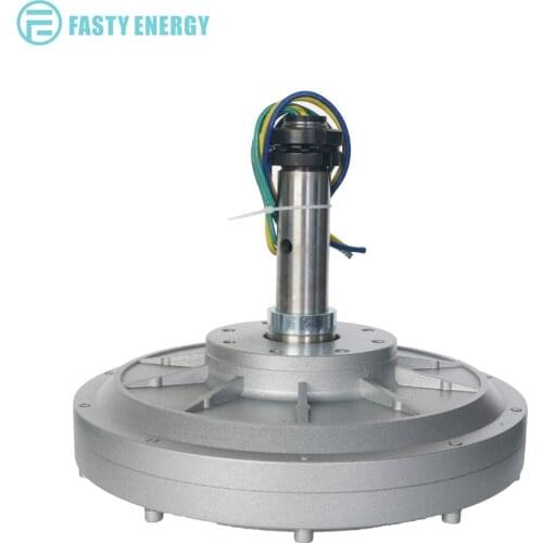 1.5kw 100 150RPM 48 96 220 380VDC Vertical Wind Turbine Permanent Magnet Alternator Coreless Maglev DIY Generator