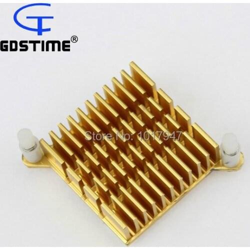 1Pieces 40mm x 40mm x 13mm Aluminum Heatsink Cooling LED Power Memory Chip IC Heat Sink