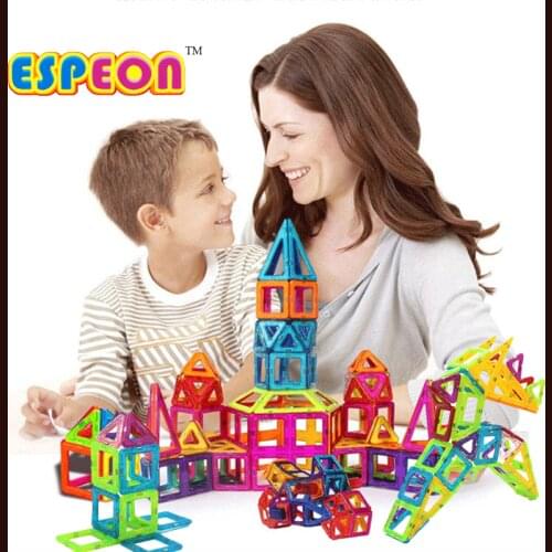 MylitDear 11Pcs Big Size Magic Building Block Magnetic Toy Truck Educational Game Construction Stacking Sets Brick Toys For Kids
