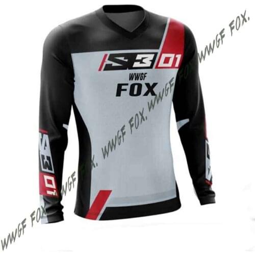 Jersey enduro mtb winter cycling jersey motocross jersey Maillot Hombre DH MX Cycling Downhill jOff-road sportswearersey