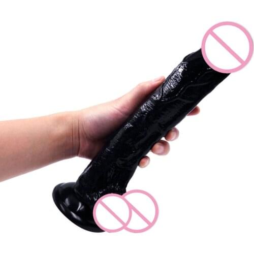 26 CM Long Adult Realistic Dildos Penis Strong Suction Cup Masturbator Erotic Sex Toys Shop Dildo For Women