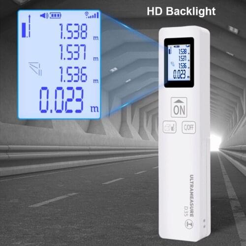 35m Handheld Laser Distance Meter Digital Tape Lcd Rangefinder Infrared Range Finder Measuring Meter Laser Measurement Tool