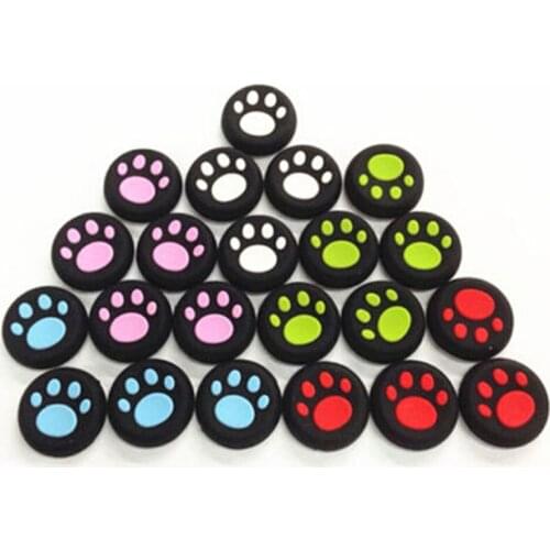 4pieces Thumb Stick Grips Caps Gamepad Joystick Cover Case For Sony PlayStation 3 4 PS3 PS4 Xbox One 360 Controller ThumbStick