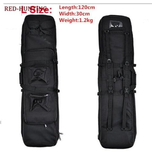47 inch 120 cm 1.2m Tactical Gun Bag Military Airsoft Sniper Gun Carry Rifle Case Shooting Hunting Accessories Army Backpack