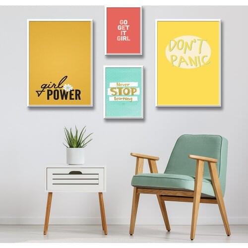 Abstract Simple letters Landscape Painting Wall Art Printed Print Picture Animal Wall Art Poster Living Room Bedroom Decoration