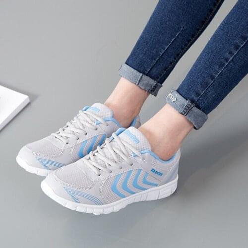 Running Branded Sneakers Shoes for men sneakers Women Sports Shoes Womens 2020 Black White Students Mesh Shoe