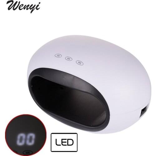 Free Shipping 2019 NEW Wenyi SUN Rugby Shaped UV Lamp LED Lamp Nail Dryer 36W Nail Lamp for Curing UV Gel Polish Nail Art Tools