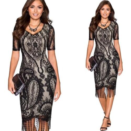 ENLU Black Party Elegant Flower Applique Contrast Mesh Sleeve Form Fitting Belted Solid Dress Autumn Women Streetwear Dresses