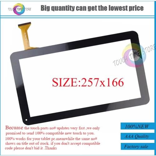 10.1" Touch Screen Digitizer For selecline 852994 my1306p Tablet Touch Panel Glass Sensor Replacement