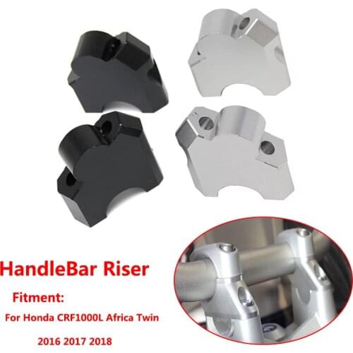 For Honda CRF1000L Africa Twin 2016 2017 2018 Motorcycle Handle Bar Clamp Raised Extend Handlebar Mount Riser 40mm