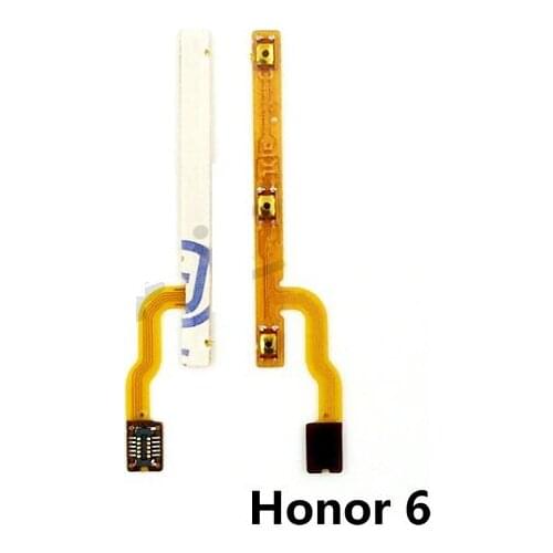 For Huawei Honor 6 New Power on/off+Volume up/down Switch Button Flex Cable Repair Parts + Free shipping