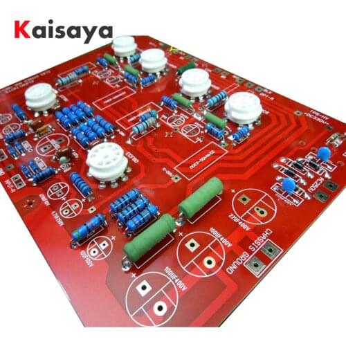Hi-End Stereo Push-Pull EL84 Vaccum Tube Amplifier PCB DIY Kit and finished Ref Audio Note PP Board D4-004