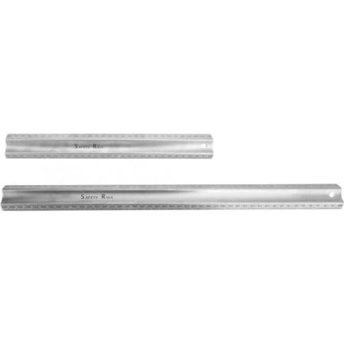 M-Type 3200mm/450mm Cutting Drawing Ruler Stainless Steel Woodworking Measuring Gauge Clear Laser Scale