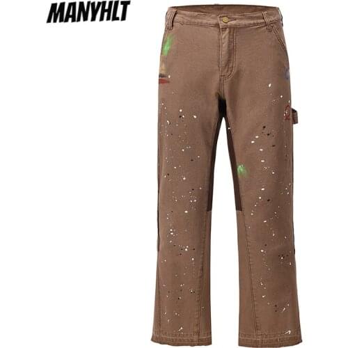 Мужские джинсы клеш MANYHLT China At AliExpress