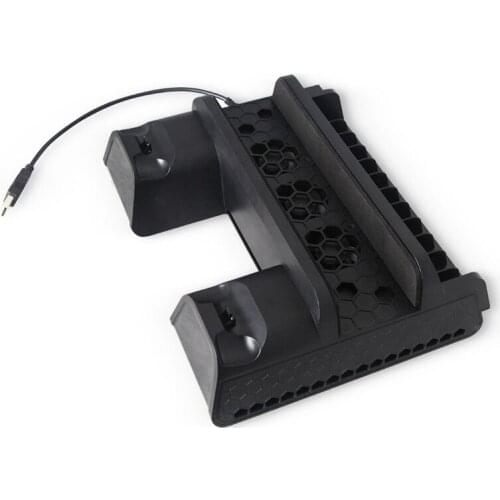 PS4 SLIM PRO Multi-Functional Cooling Bracket All-in-One Base Bracket Handle Base Charging Fan Disc Rack