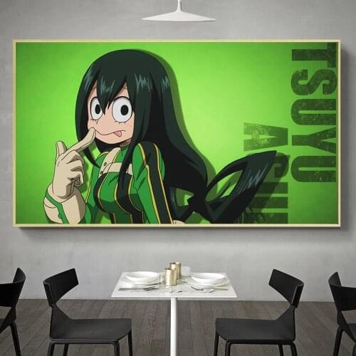 My Hero Academia Collection Artwork Original Design Anime Wall Art Print,50 x 70 cm,No Frame