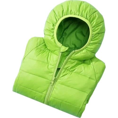 New 2020 Down jacket Lightweight Children Down Jacket Girls Hooded clothes Boys coats winter jacket Childrens Clothing