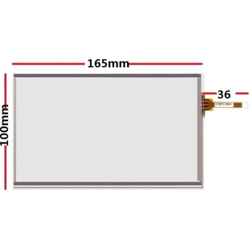New 7 inch touch screen 165*100mm for car DVD audio navigation HSD070IDW1-D00 E11 E13 AT070TN92 94