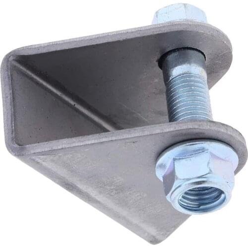 Wide Flat Mount Style Weld-On Coil-Over Shock Mounting Bracket - C-Silver