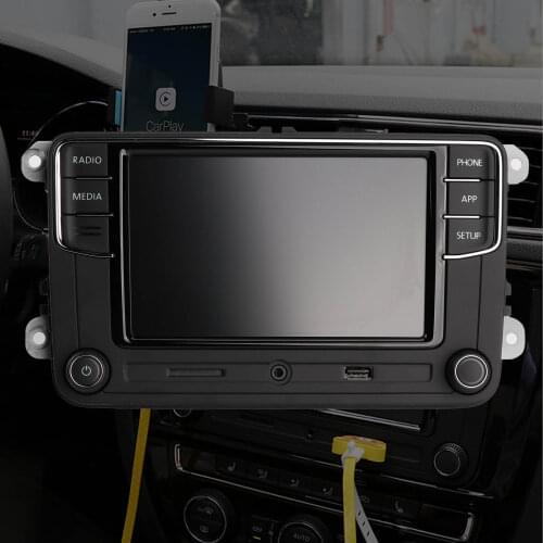 TAIHONGYU Original Desay SV 6.5" MIB RCD330 Plus CarPlay Radio 6RD 035 187 B for VW Golf Jetta CC MK6 MK5 Tiguan Passat T5