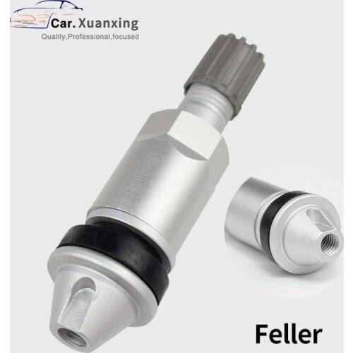 TPMS-08 Tire Valve For Feller Aluminum TPMS Tire pressure sensor Valves Replacement