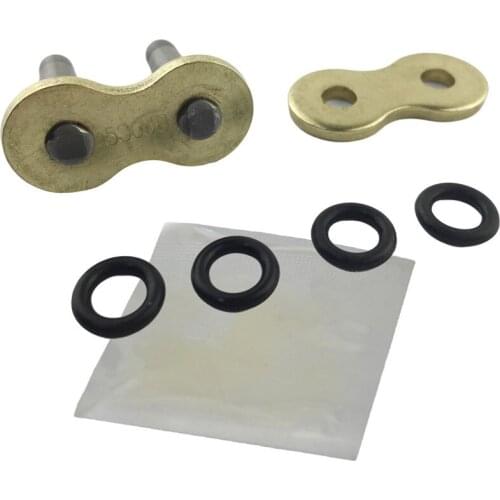 1pc Motorcycle Accessories 530 Golden Color Chain Master Link Connector For Motorbike