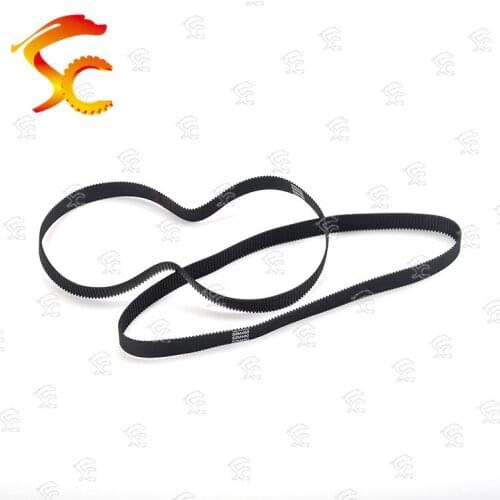 2pcs S2M-460-6/10/14mm belt closed loop rubber S2M-460-6/10/14mm timing belt Teeth 307 Length 460mm width 6/10/14mm