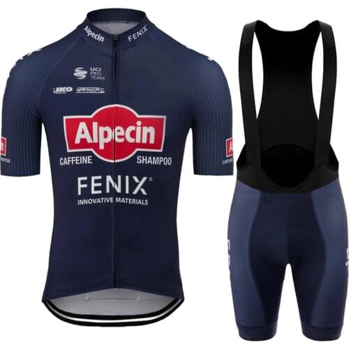 2020 Alpecin Fenix Cycling Jersey Set Summer Cycling Clothing Mens bike Shirt Suit bicycle bib Shorts MTB Maillot Suit