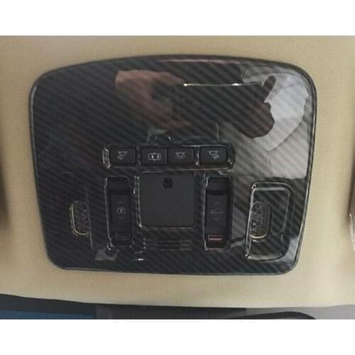 ABS Chrome For Toyota Camry 2018 Accessories Car Front Reading Lamp Shade Red light Lamp Panel Cover Trim Car Styling
