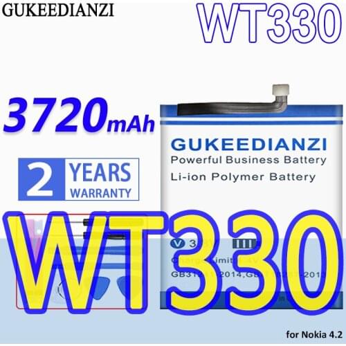 High Capacity GUKEEDIANZI Battery WT330 3720mAh for Nokia 4.2 Nokia4.2