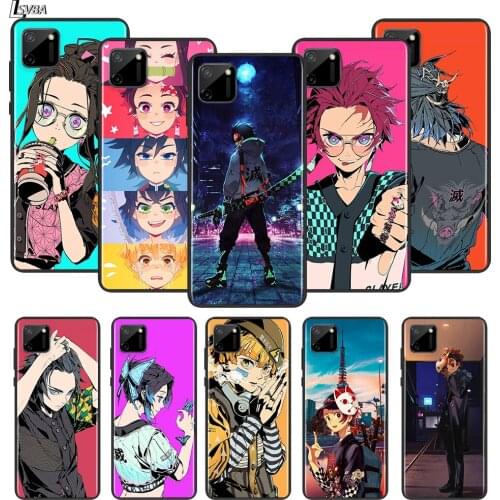 Anime Demon Slayer Kimetsu no Yaiba For OPPO Realme C2 C3 C11 C12 C15 C17 X2 X3 X7 XT X50 Q2 Q2i V3 V5 V15 Pro Phone Case